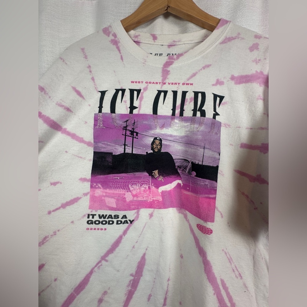 Ice Cube & The Notorious B.I.G. Graphic Tee Lot XL Y2K Rap Streetwear 2PC Shirt - Picture 4 of 7